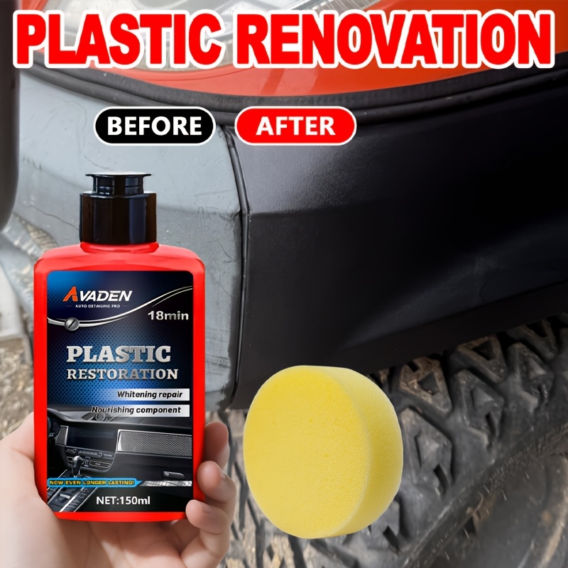 Trim Restorer Plastic - 블랙 트림 복원제 - 독특한 염료