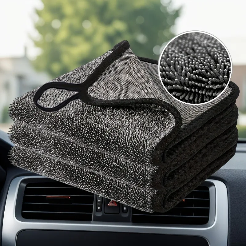 Microfiber Towel Detailing - 500GSM 자동차 관리용 세차 타월 초흡수