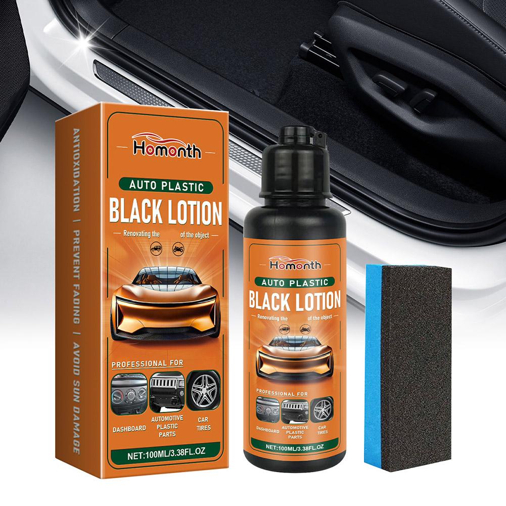 100ml 자동차 플라스틱 블랙 로션 플라스틱 복원제  - Trim Restorer Plastic 리뷰 및 가격
